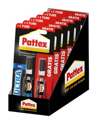 Pattex Sekundenkl. Ultra Gel 3 + 3g BK