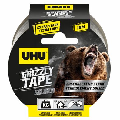UHU Klebeband Grizzly Tape 10 m x 49 mm