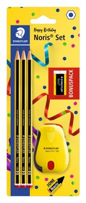 Staedtler Bleistift Noris HB Set BK 100% PEFC 4007817080412