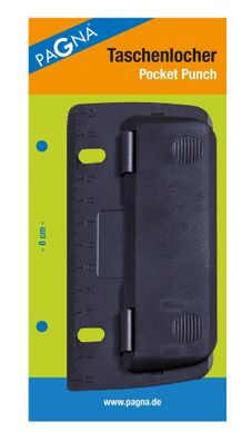 Taschenlocher Pocket Punch schwarz