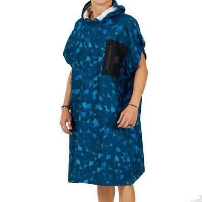 AFTER Poncho Tech Pocket blue star