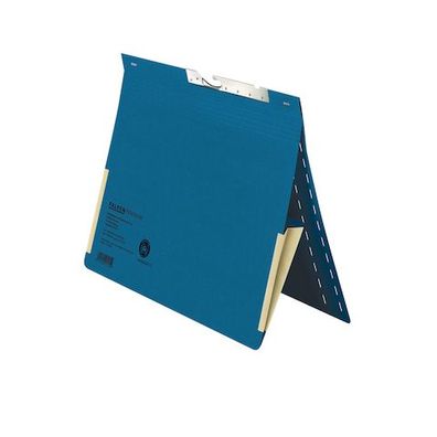 Pendelhefter, für DIN A4, 320g/m² Manila-RC-Krt., Dehntasche blau