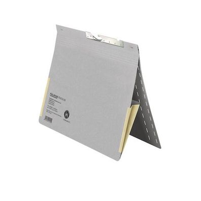 Pendelhefter, für DIN A4, 320g/m² Manila-RC-Krt., Dehntasche grau