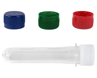 100x Deckel für PETlinge verschiedene Farben Schraubdeckel PETling Kunststoff