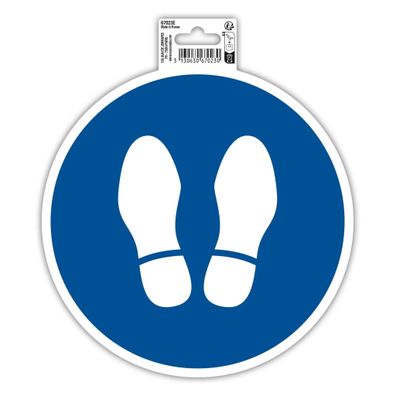 Klebeschild Halt 20cm