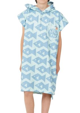 AFTER Kids Poncho Square fish