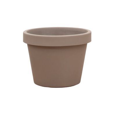 Topf Lira Tortora â?? ß75cm x 68cm hoch â?? Moderner Pflanztopf in elegantem Tortora