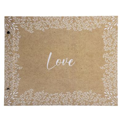 Schraubenalbum 40S weiß 37x29 Kraft