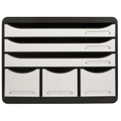 Exacompta STORE-BOX MAXI 6 Schbl sw/weiss glo