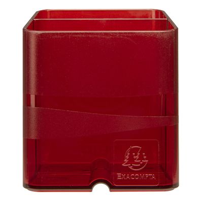 PEN-CUBE Köcher Chromal Karminrt Tr