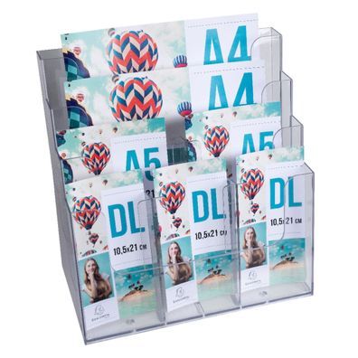 Multi-format Prospekthalt. glasklar