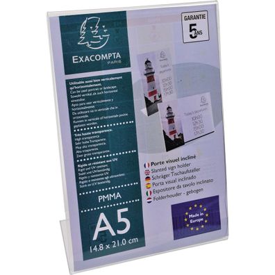 Tischaufsteller A5 Hoch/Querformat