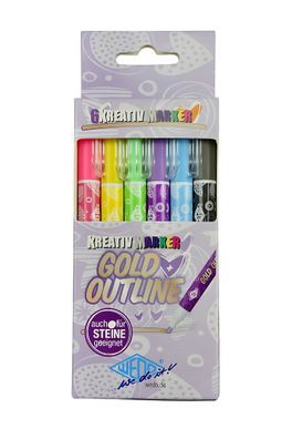 WEDO Kreativ-Marker Gold+Outline
