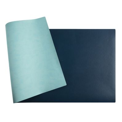 Unterlag PU 35x60cm blau/blaugrün