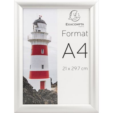 Wandplakatrahmen Aluminium/Acryl A4