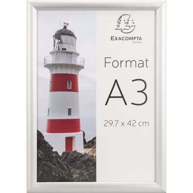Wandplakatrahmen Aluminium/Acryl A3
