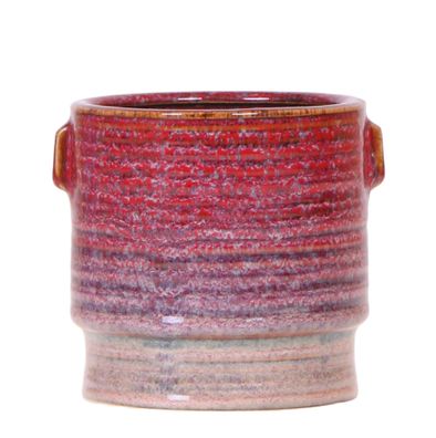 Aura Pflanztopf â?? ß9cm â?? Retro Blumentopf im Bold Seventies Stil â?? Keramik ßber