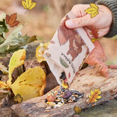 Kleine Mahlzeit Eichhörnchenfutter â?? 25g Premium-Mischung mit Néssen, Fréchten & Sa