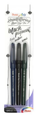 Pentel Kalligrafiest BrushSignPen pigm sw