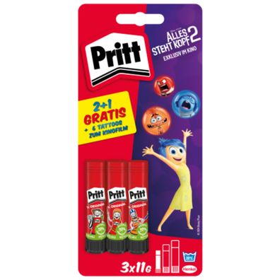 Staedtler Klebestift Pritt Design BTS24 3x11g