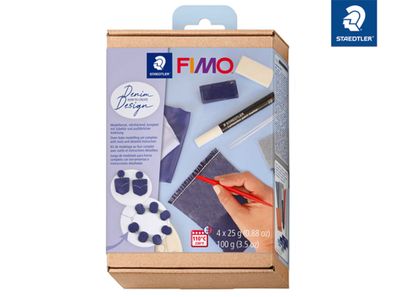 Staedtler Set Mod. masse Fimo Htc denim design