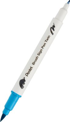 Pentel Kalligrafiest. BrushS. PenTwin h. bl