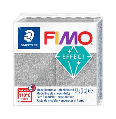 Staedtler Mod. masse Fimo effect silber glitte