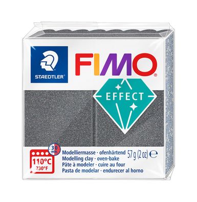 Staedtler Mod. masse Fimo effect grau metall