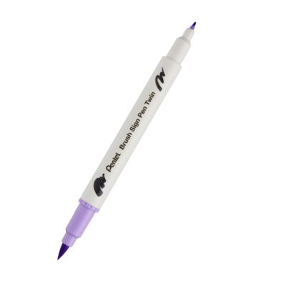 Pentel Kalligrafiest. BrushS. PenTwin h. vi