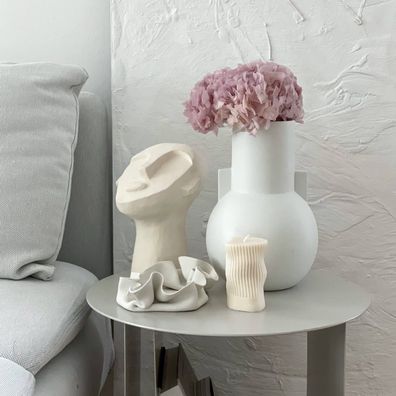 Konservierte Hortensie â?? 1 Bund â?? Getrocknete & haltbar gemachte Bléten in Weiß,