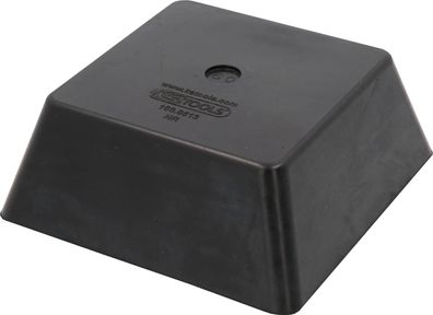 KS TOOLS Gummiauflage 19 für Hebebühnen, 150 x 150 x 60 mm