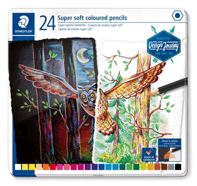 Staedtler Farbstift soft 24ST 100% PEFC 4007817057100
