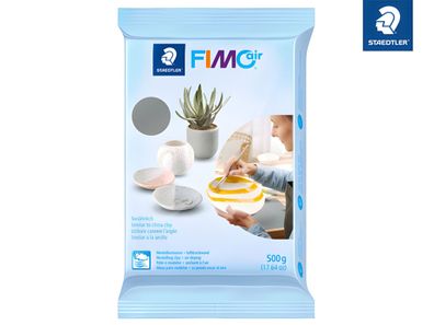 Staedtler Mod. masse FimoAir 500g grau