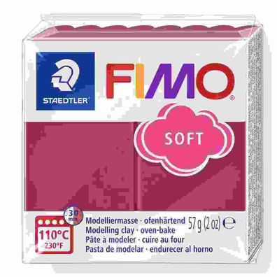 Staedtler Mod. masse Fimo soft frozen berry