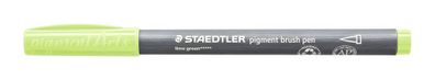 Staedtler pigment brush pen limonengrün