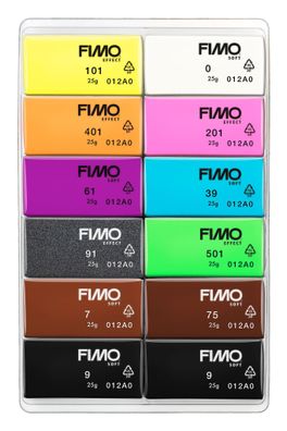 Staedtler Set Mod. masse Fimo effect neon MP