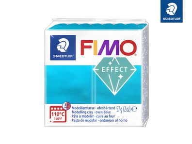 Staedtler Mod. masse Fimo effect türkis metall