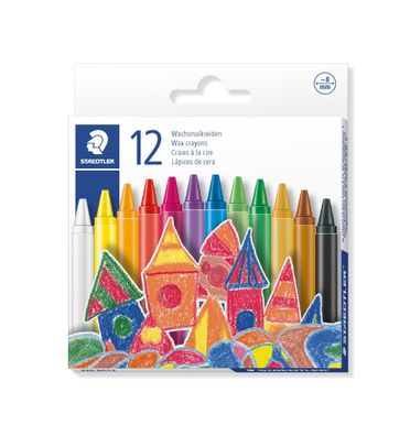 Staedtler Wachsmalkreide 8mm 12St
