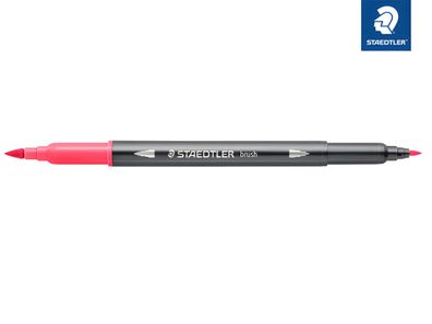 Staedtler Doppelfaserm. wasserverm. pink