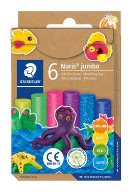 Staedtler Plastilin-Knete Noris Jumbo glitter