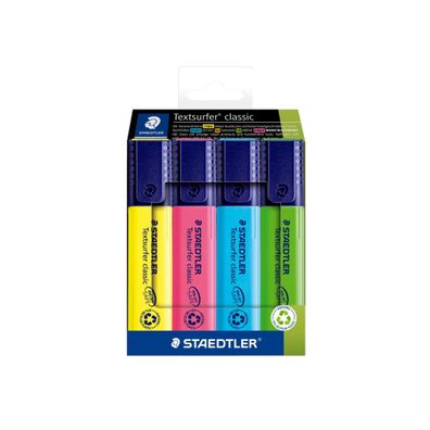 Staedtler Textmarker Textsurfer clas 4St Etui 4007817109779