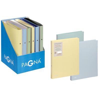 Pagna VH Ringbücher PP 16mm Pastell eco sortiert 12 Stück