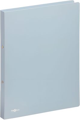 Pagna Ringbuch A4 16mm PP Pastell eco 2-Ring-Mechanik graublau