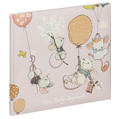 Pagna Babytagebuch 24x23cm Mäuseparty 44S