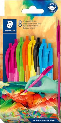 Staedtler Kugelschreiber ball 4230 M 8ST 4007817167106