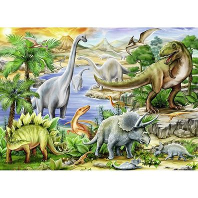Ravensburger Puzzle Prähistorisches Leben 60 Teile