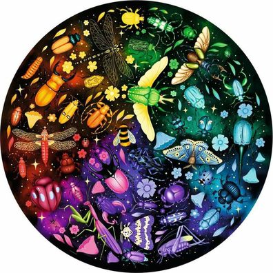 Ravensburger Rundpuzzle Circle of Colours: Die Welt der Insekten 500 Teile