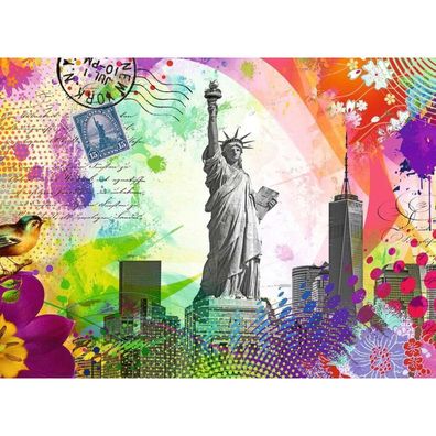 Puzzle Postkarte Aus New York (500 Teile)