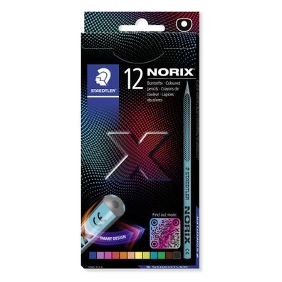 Buntstift NORIX 12ST 100% PEFC