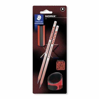 Staedtler Bleistift NORIX HB Set BK 100% PEFC 4007817169193